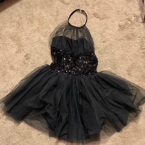 Black Sequin Curtain Call Costume - CME